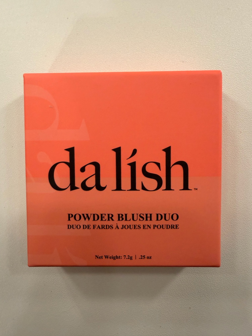 Powder Blush Duo — Coral Orange Blush